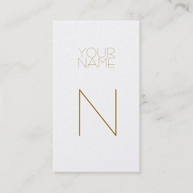 Groon Fashion Elegant Visitenkarte (Vorderseite)