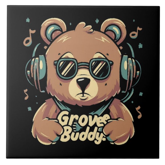 Groove Buddy Fliese (Vorderseite)