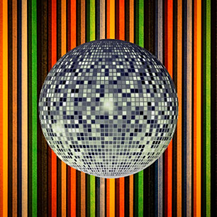 Groove in Style: Retro Disco Ball Button