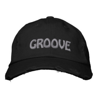 GROOVE SILVER BESTICKTE BASEBALLKAPPE