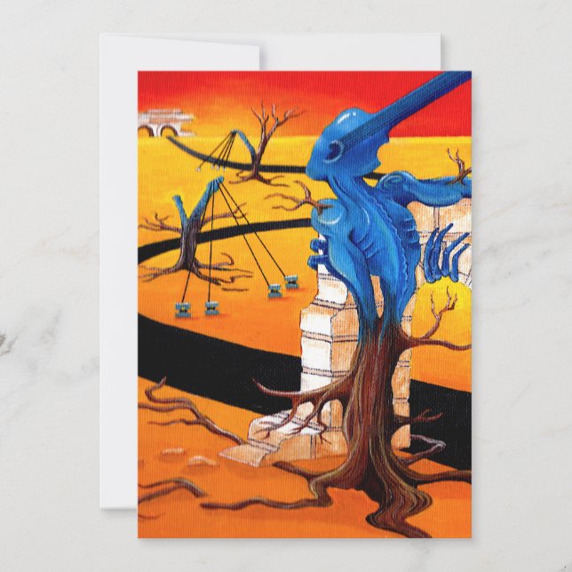 "Groove Warrior" Original Artwork von R.A.Brown (Vorderseite)