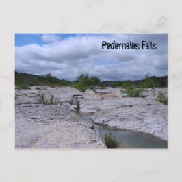 Grooves at Pedernales Falls Postkarte