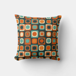 Groovige geometrische Boho Retro Bohemian Bunte Kissen