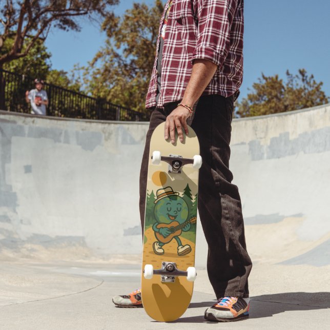  Groovin’ Earth Skateboard (Außenbereich 2)