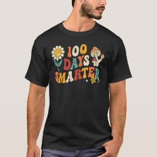 Groovy 100 Days Smarter Hippie Lehrer 100 Days of T-Shirt