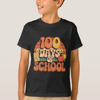 Groovy 100. Tag des Schuldesigns - Vintag School T-Shirt