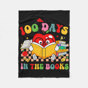Groovy 100 Tage in den Büchern Lesen des 100. Tage Fleecedecke