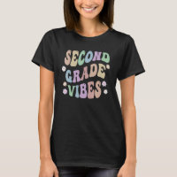 Groovy 2. Grade Vibes School Lehrer zweite Gr Re
