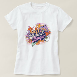 Groovy 70er Bachelorette Last Bachin' Boogie ID929 T-Shirt