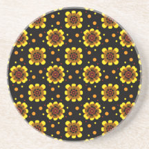 Groovy 70er Daisy Flower Power Muster
