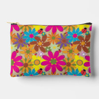 Groovy 70er Hippie Floral Retro Blume Power