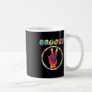 Groovy 70er Jahre Tie Dye - Vintage T-Shirt für Re Kaffeetasse