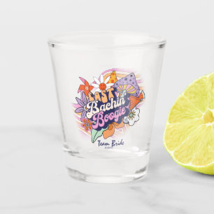 Groovy 70er Junggesellinnen-Abschied Letzter Tanz Schnapsglas