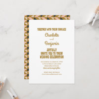 Groovy 70er Pink Gold All-in-One Retro Hochzeit