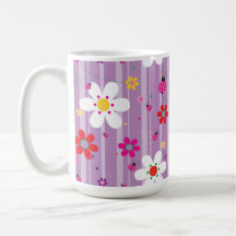 Groovy 70er Retro Hippie Blume Power Ladybug
