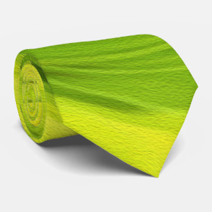 Groovy Abstrakt Green Liquid Art Swirl Malerei Krawatte