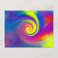 Groovy Abstrakt Spiral Swirl