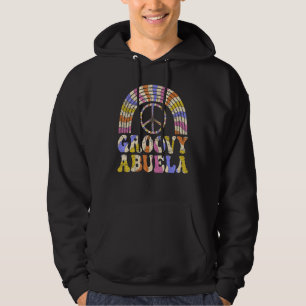 Groovy Abuela 70er Ästhetik Nostalgie 1970er Mexik Hoodie