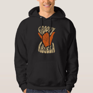 Groovy Abuela 70s Aesthetic Nostalgia 1970's Mexic Hoodie