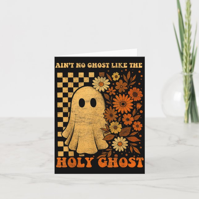 Groovy Ain’t No Ghost Like The Holy Christian Hall Karte (Vorderseite)