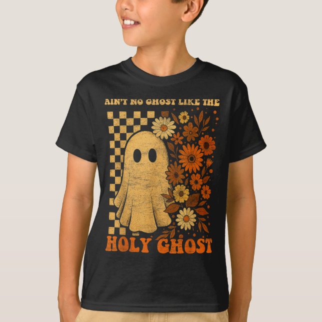Groovy Ain’t No Ghost Like The Holy Christian Hall T-Shirt (Vorderseite)