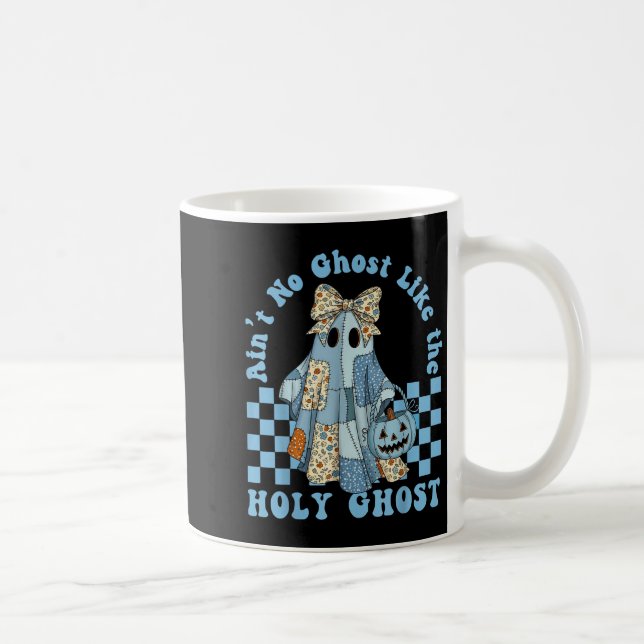 Groovy Aint No Ghost like the Heiligen Geist Chris Kaffeetasse (Rechts)