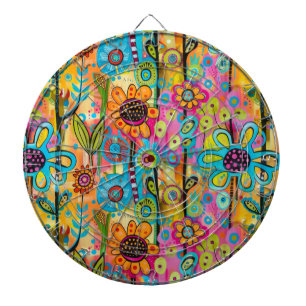 Groovy Art Dartboard Dartscheibe