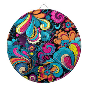 Groovy Art Dartboard Dartscheibe