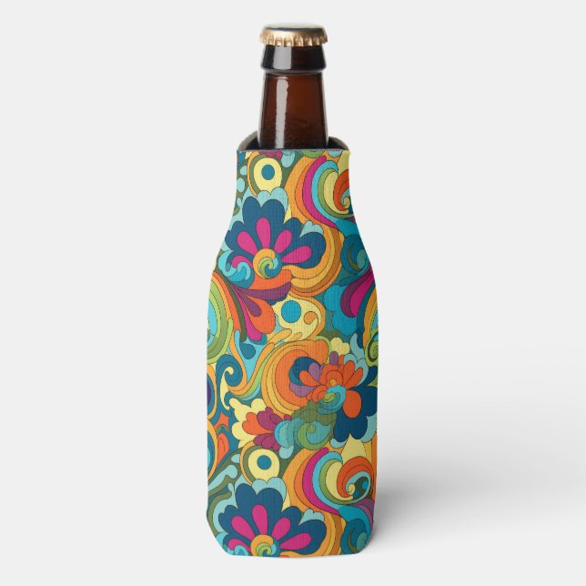 Groovy Art Flasche Cooler Flaschenkühler (Flaschenvorderseite)