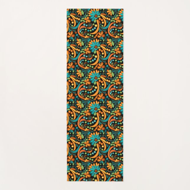 Groovy Art Yoga Mat Yogamatte (Vorderseite)