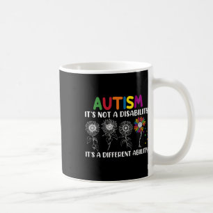 Groovy Autism Awareness Month Sonnenblume Untersch Kaffeetasse