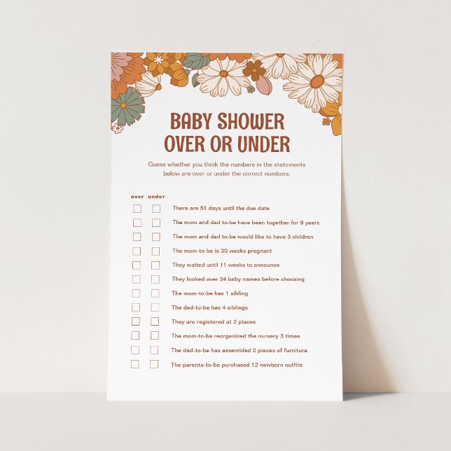 Groovy Baby Over oder Under Game (Von Creator hochgeladen)