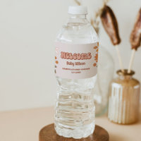 Groovy Baby Water Flasche Aufkleber