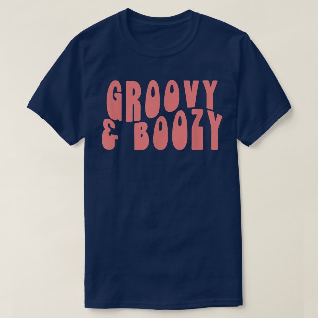 Groovy Bachelorette Bridal Bride Party Groovy T-Shirt (Design vorne)