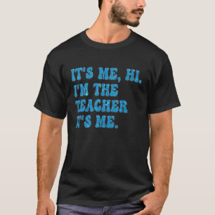 Groovy Back to School Ich bin der Lehrer, der ich T-Shirt