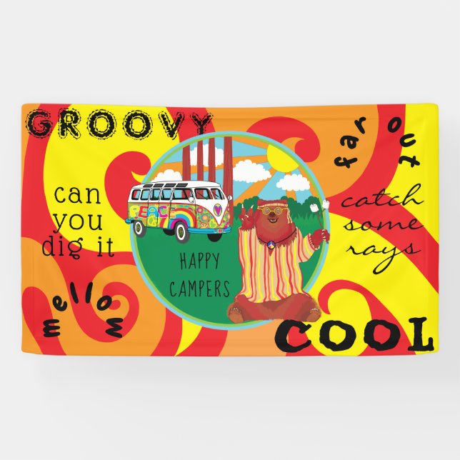 Groovy Bar Banner (Horizontal)