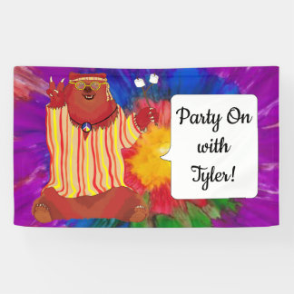 Groovy Bärenbanner Banner