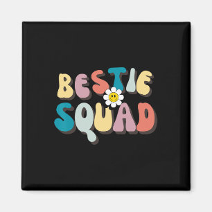 Groovy Bestie Squad Besties Trip Besties Match Magnet