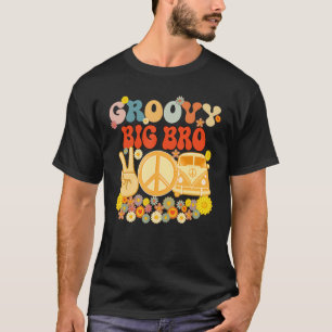 Groovy Big Brother Retro Matching Family Baby Show T-Shirt