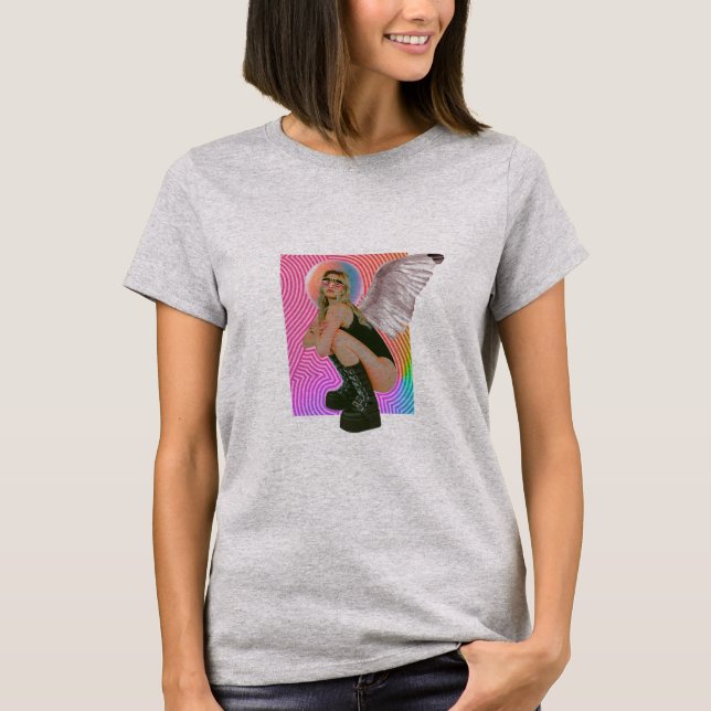 Groovy Blond Angel T-Shirt (Vorderseite)