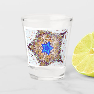 Groovy Blue Star Cosmos Thunder_Cove Schnapsglas