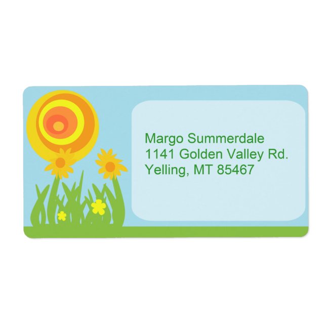 Groovy Blume (Vorne)