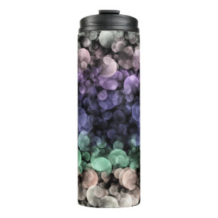 Groovy Boho-Blasen Eklektische Uingender-Stolzflag Thermosbecher