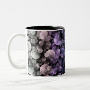 Groovy Boho-Blasen Eklektische Uingender-Stolzflag Zweifarbige Tasse