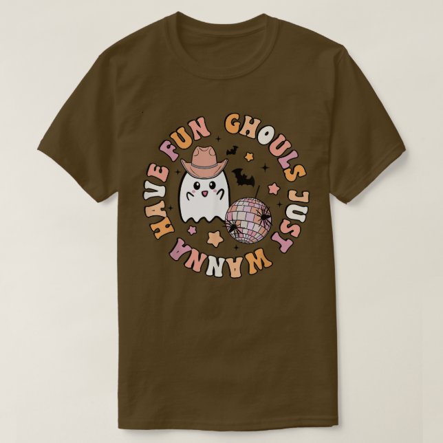 Groovy Boho Ghouls just Wanna haben Spaß Niedliche T-Shirt (Design vorne)