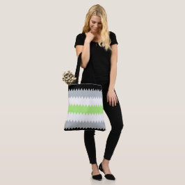 Groovy Boho ZigZag Abstrakt Agender Pride Flag