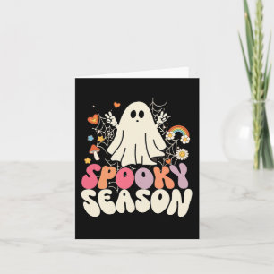 Groovy Boo Ghost Spooky Halloween Kostüme Mens K Karte
