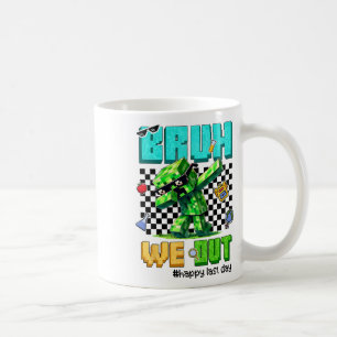 Groovy Bruh wir sind am letzten Schultag Videospie Kaffeetasse