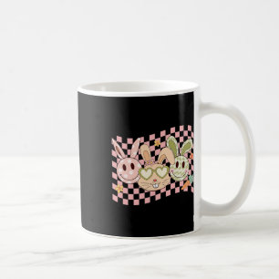 Groovy Bunny Smile Face Happy Ostertag Rabbit Hi Kaffeetasse