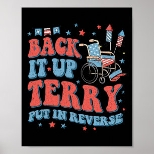 Groovy Byck Up Terry stell es auf den Kopf Firewor Poster